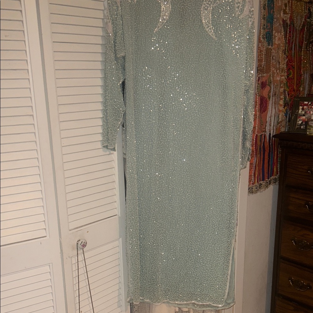 Sparkling Long Sleeve Sequin Dress